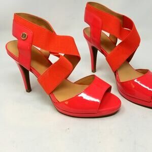 Liz Claiborne Coral Platform Stiletto Platform Heel Lightweight Women's Size 7.5